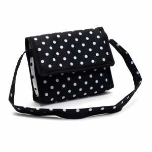 Dětský kočárek pro panenky New Baby COMFORT bílo-černý