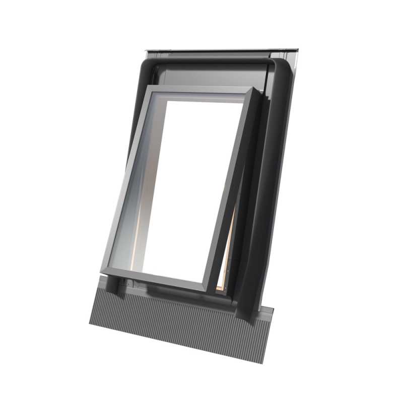 Strešný výlez FE B300, 45x73 šedá, RoofLITE+