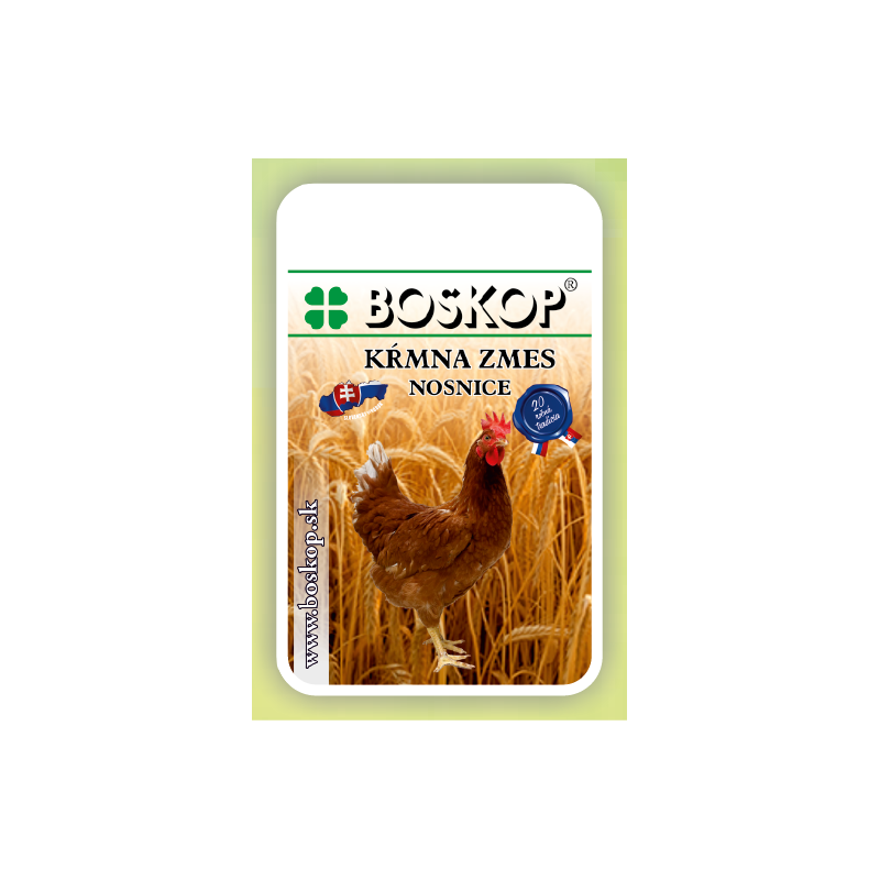Krmná směs pro Nosnice, granule, 25kg, BOSKOP