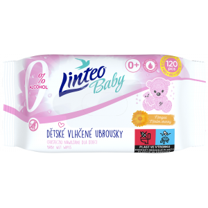 Vlhčené obrúsky Linteo Baby...