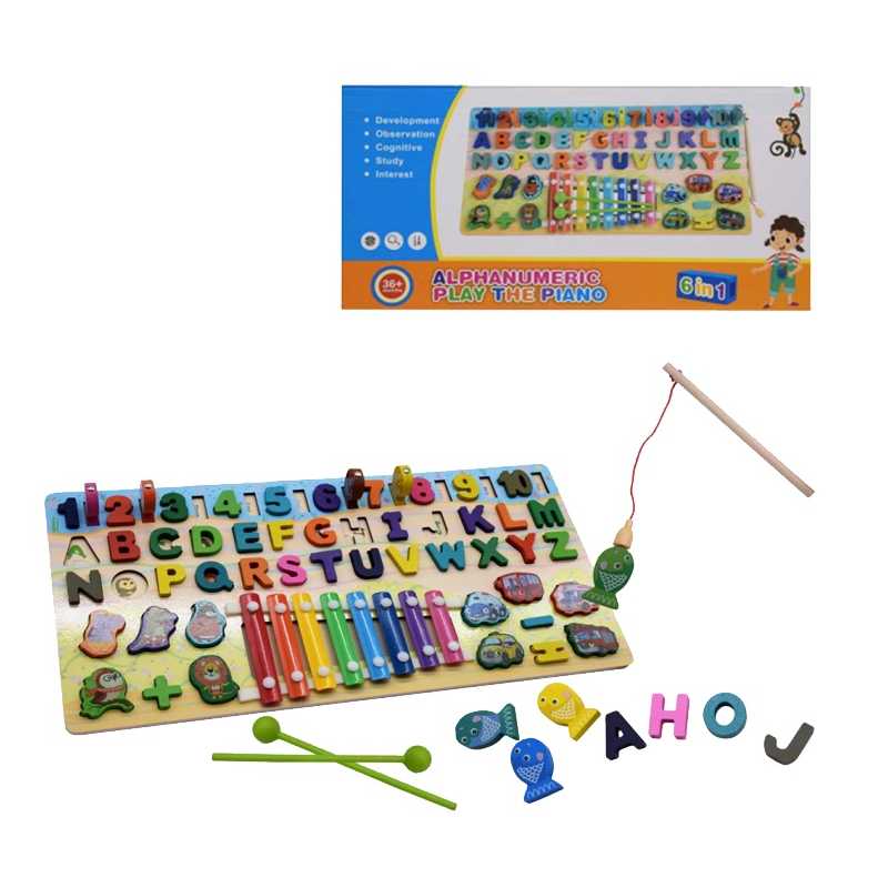 Drevená montessori hra, CreativeToys