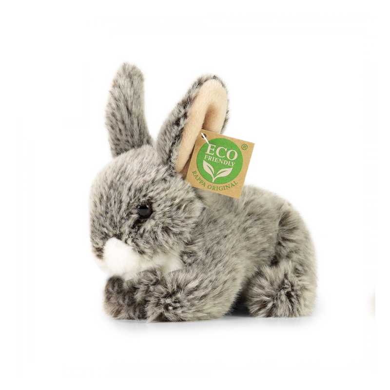 Plyšový zajíc šedý ležící, Rappa