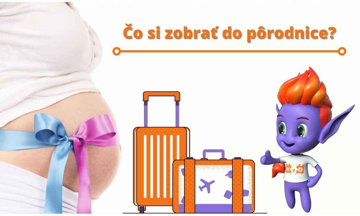 Čo si zobrať do pôrodnice?