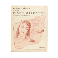 Písnì milostné pro støední hlas s pruvodem klavíru op. 35 (1939)