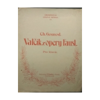 Valèík z opery Faust pro klavír