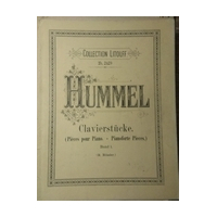 Clavierstucke Band 1.