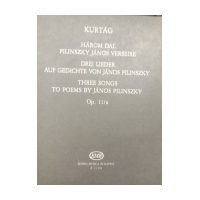 Three Songs to Poems by János Pilinszky Op. 11/a